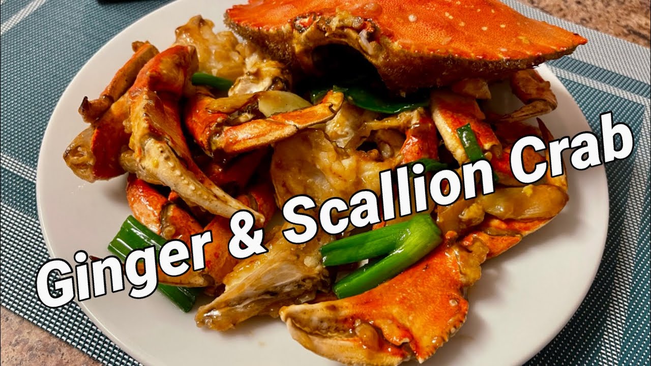 How to cook Ginger & Scallion Crab #easyrecipe