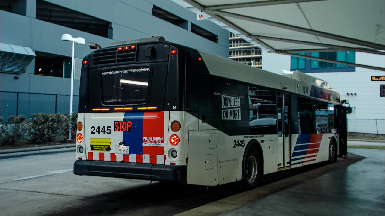 Houston Metro Ride: 56 Airline/Montrose, 2017 New Flyer XD40 TMC TC - West Road