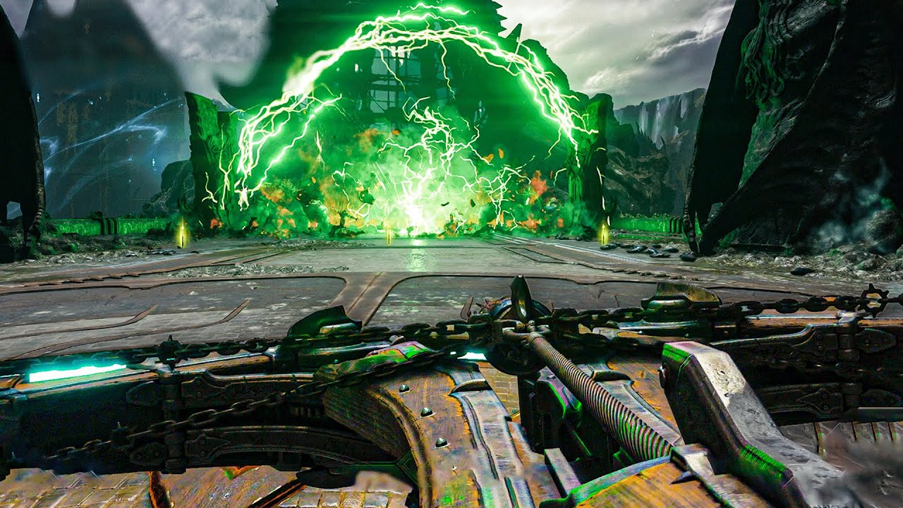 Doomguy Unleashes the BFG Crossbow - Doom The Dark Ages