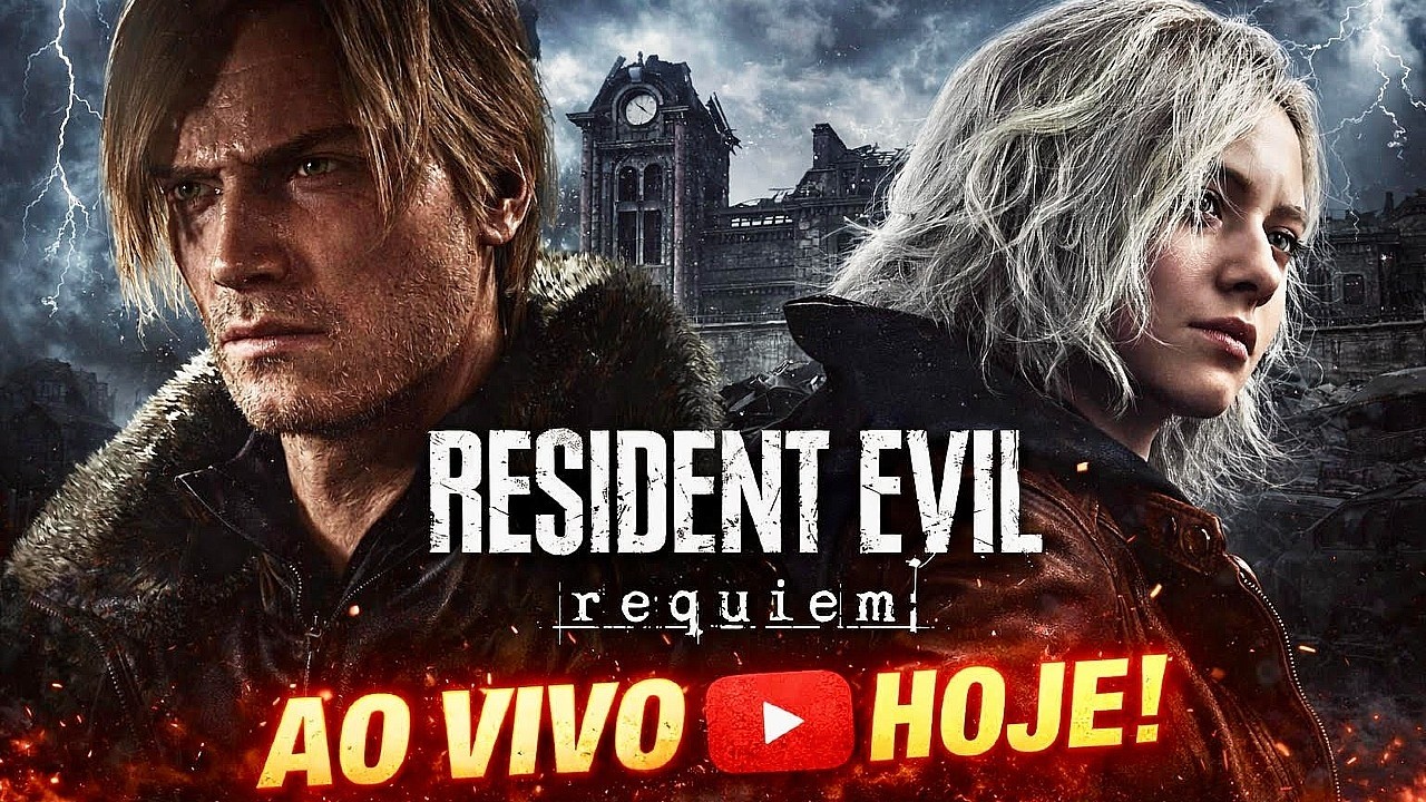RESIDENT EVIL 9 REQUIEM AO VIVO 🔴 PRIMEIRAS IMPRESSÕES! VEM PRO TERROR!