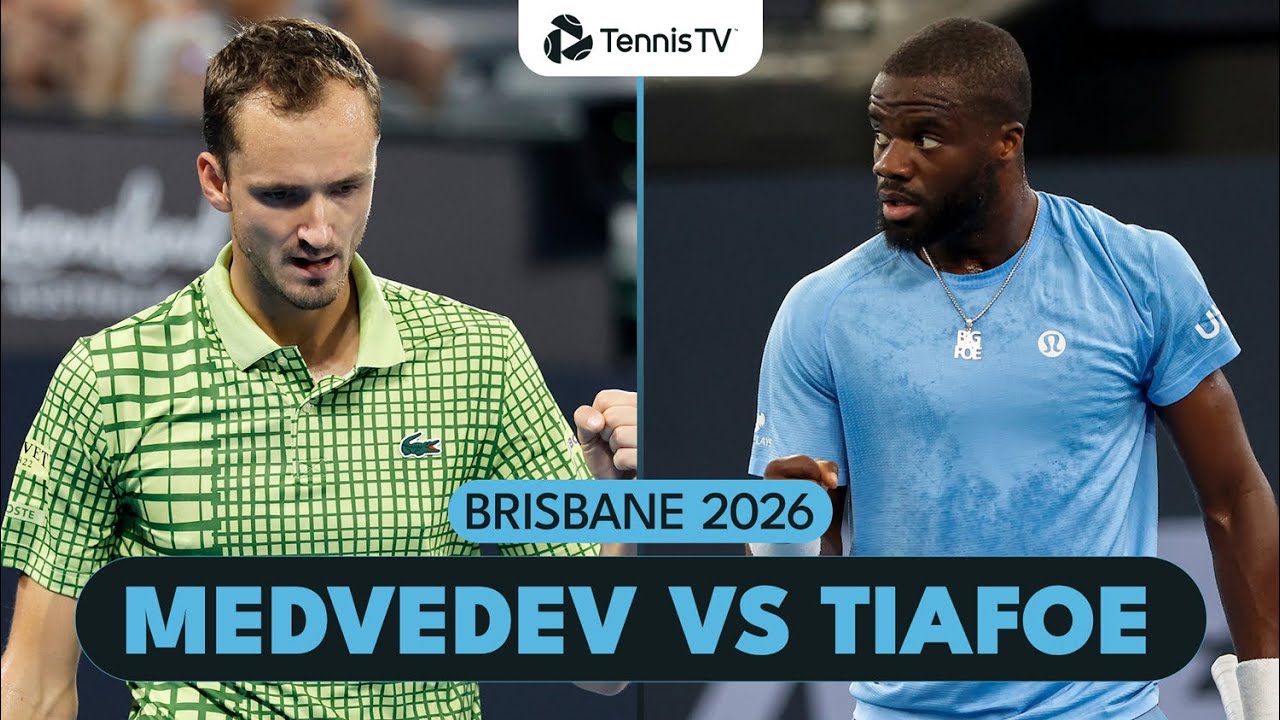 Daniil Medvedev vs Frances Tiafoe Entertaining Battle | Brisbane 2026 Highlights