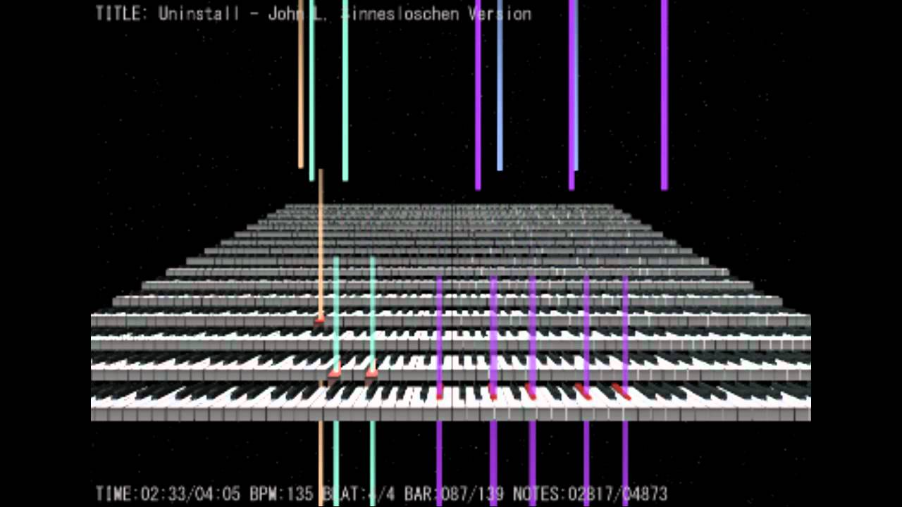 Uninstall - (Impossible Piano) - John L. Sinneslöschen Version