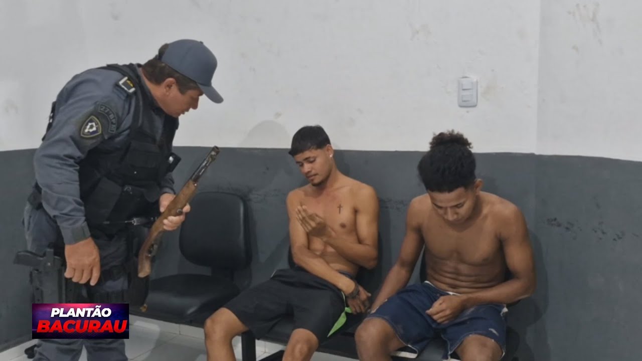 DOIS JOVENS SAO PRESOS E UMA ARMA DE FOGO APREENDIDA NO CENTRO DE ROSÁRIO