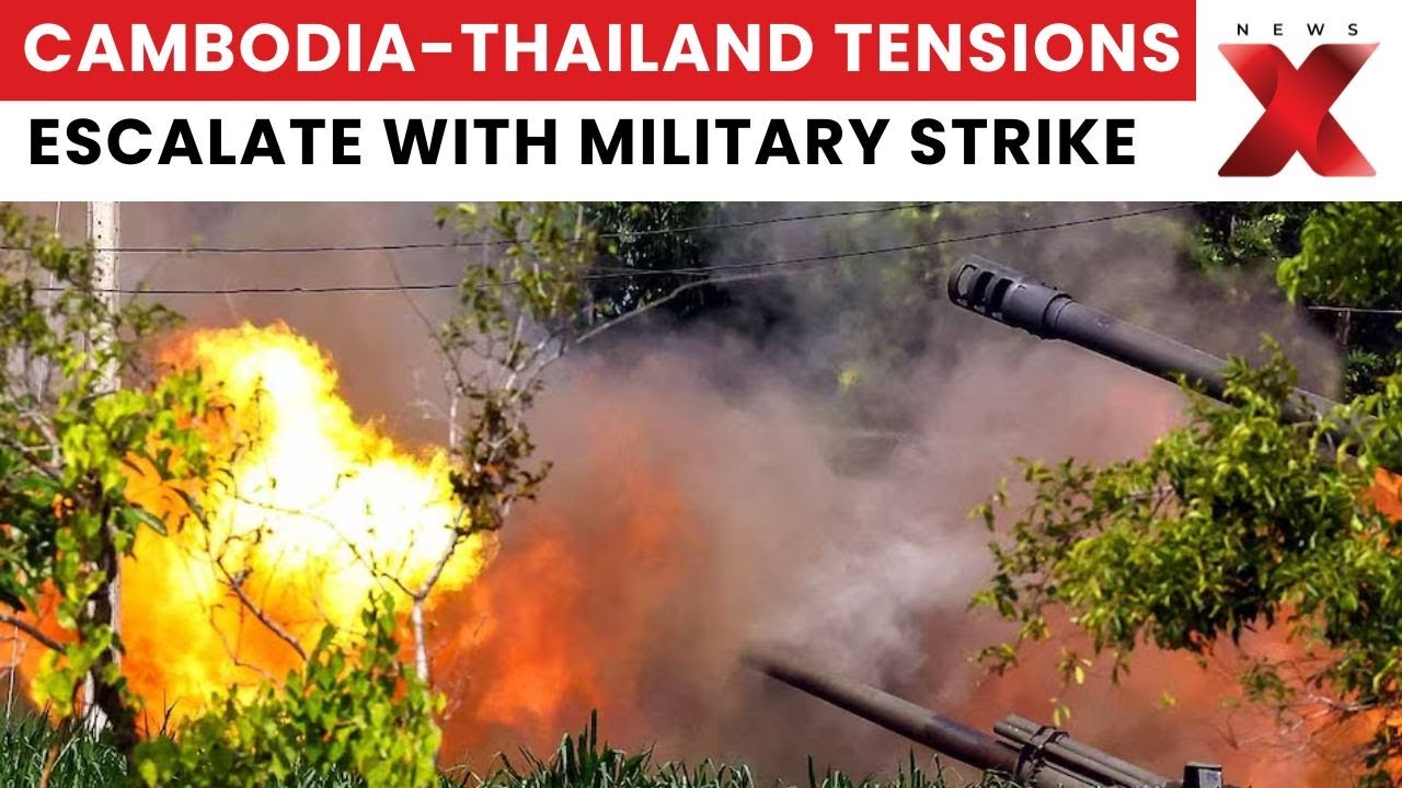 Border Clash Footage: Cambodian Army Strikes Thai Military Site with Lethal Weapon for First Time