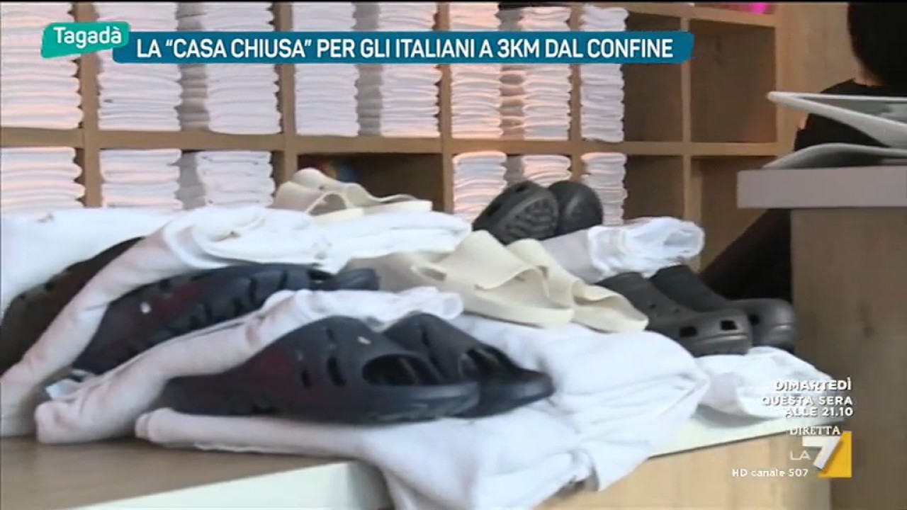 La 'casa chiusa' per gli italiani a 3 km dal confine