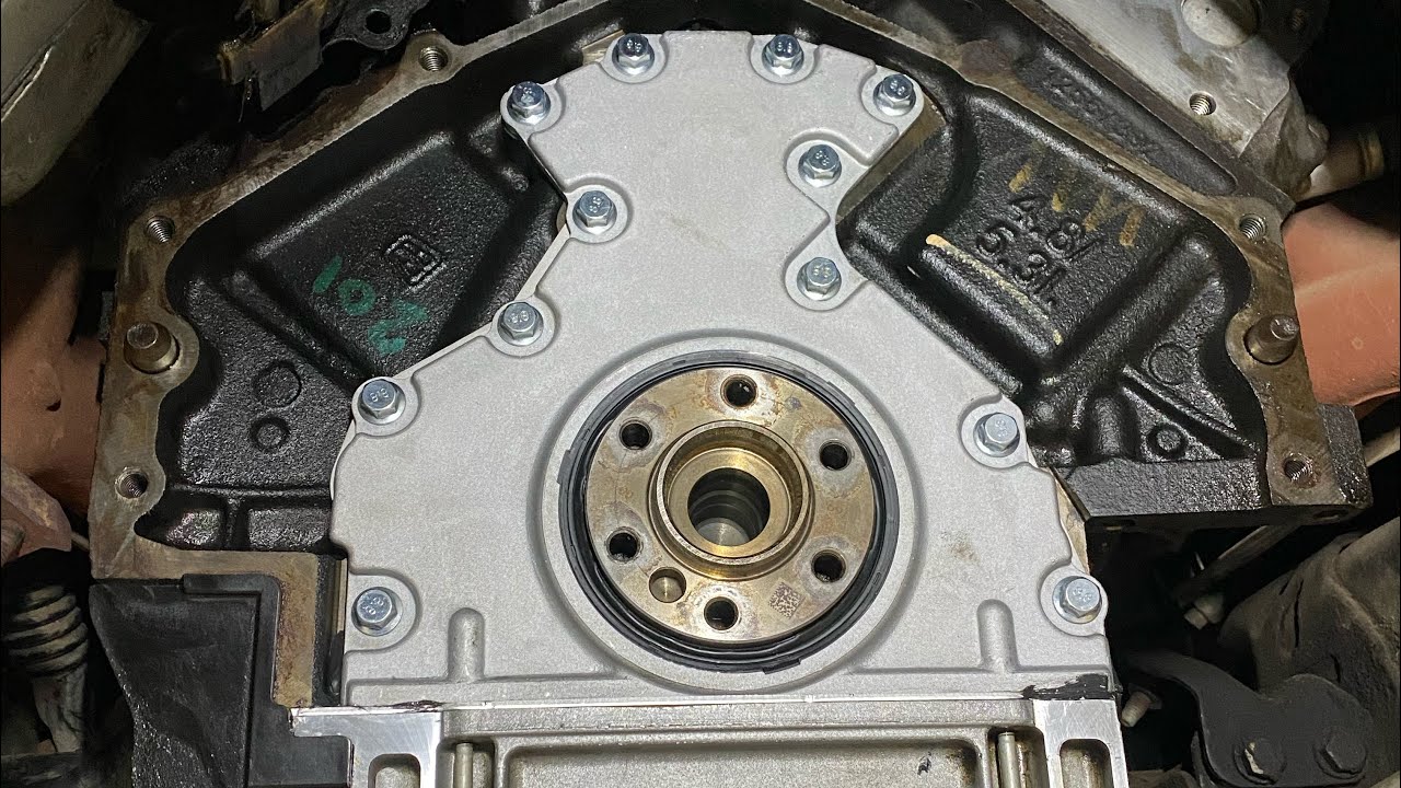99-06 LS engine rear main seal removal & install