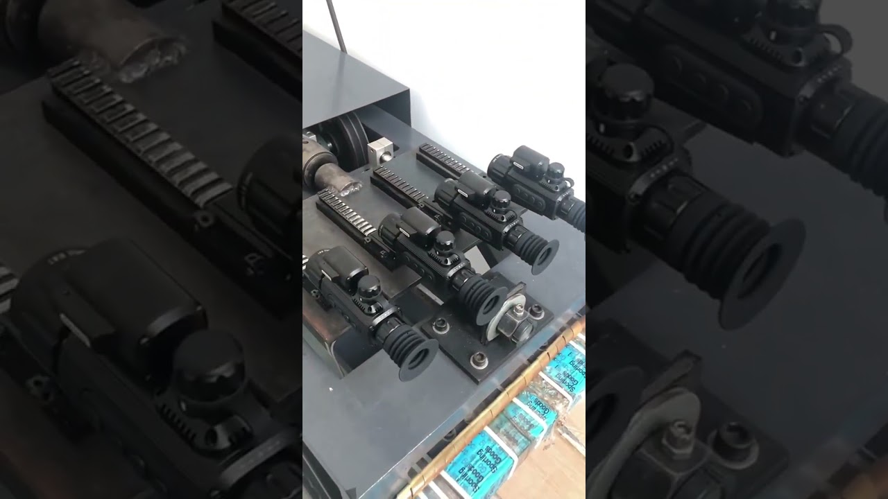 Sytong manufacturer thermal scope recoil test, recoil test can reach above 10000J, 308 calibre okay