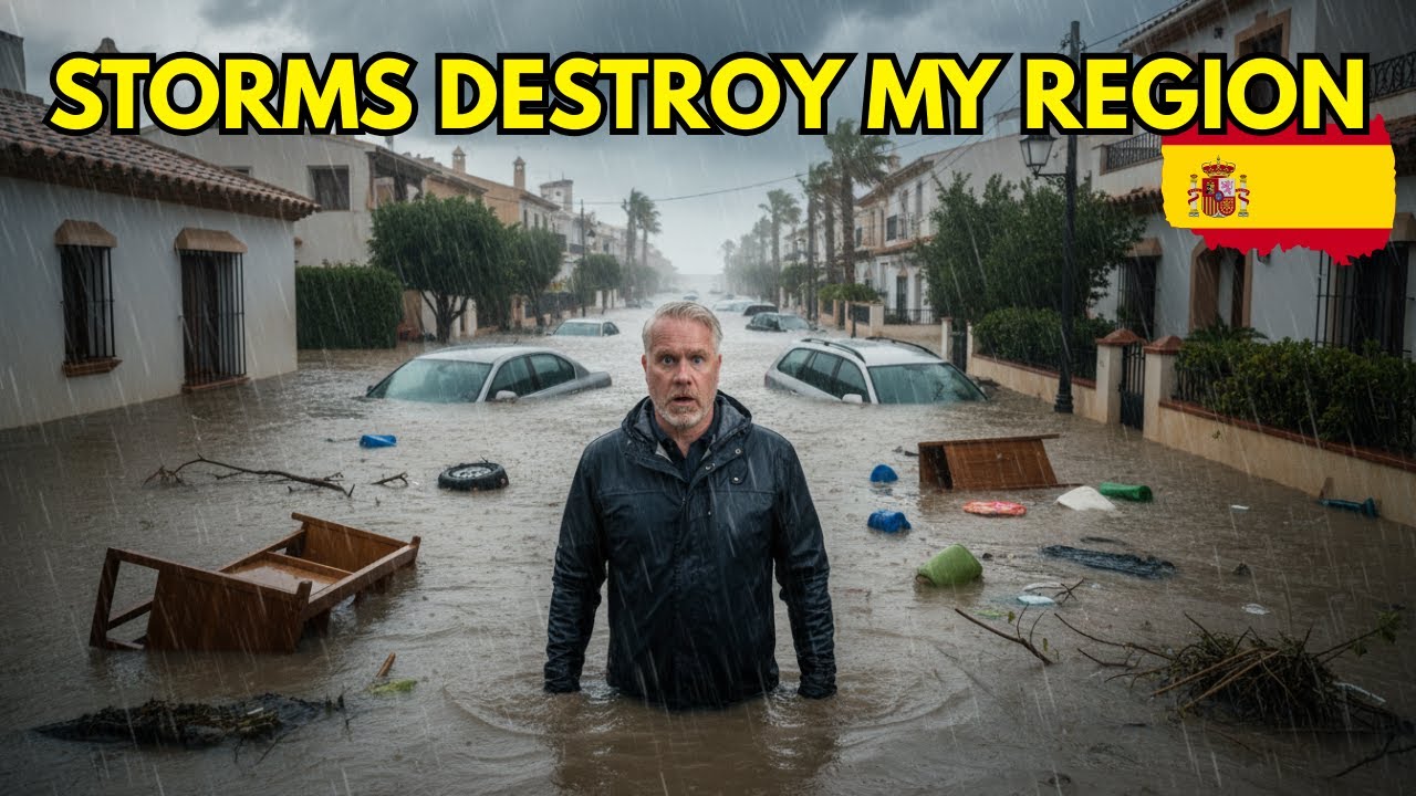Storms Leonardo & Marta Flood My Village — Andalucía Under Water