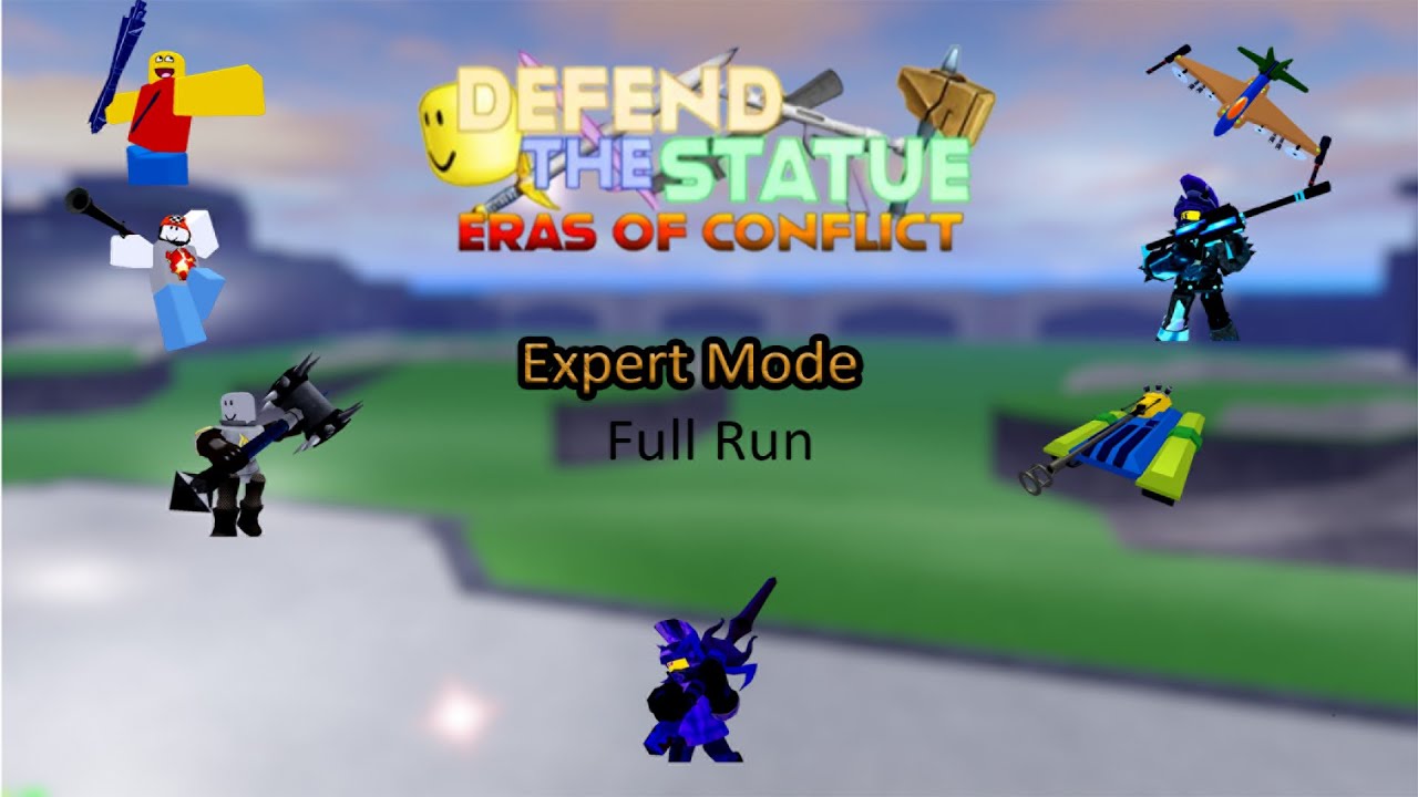 Expert Mode Full Run | Defend the Statue: Eras of Conflict