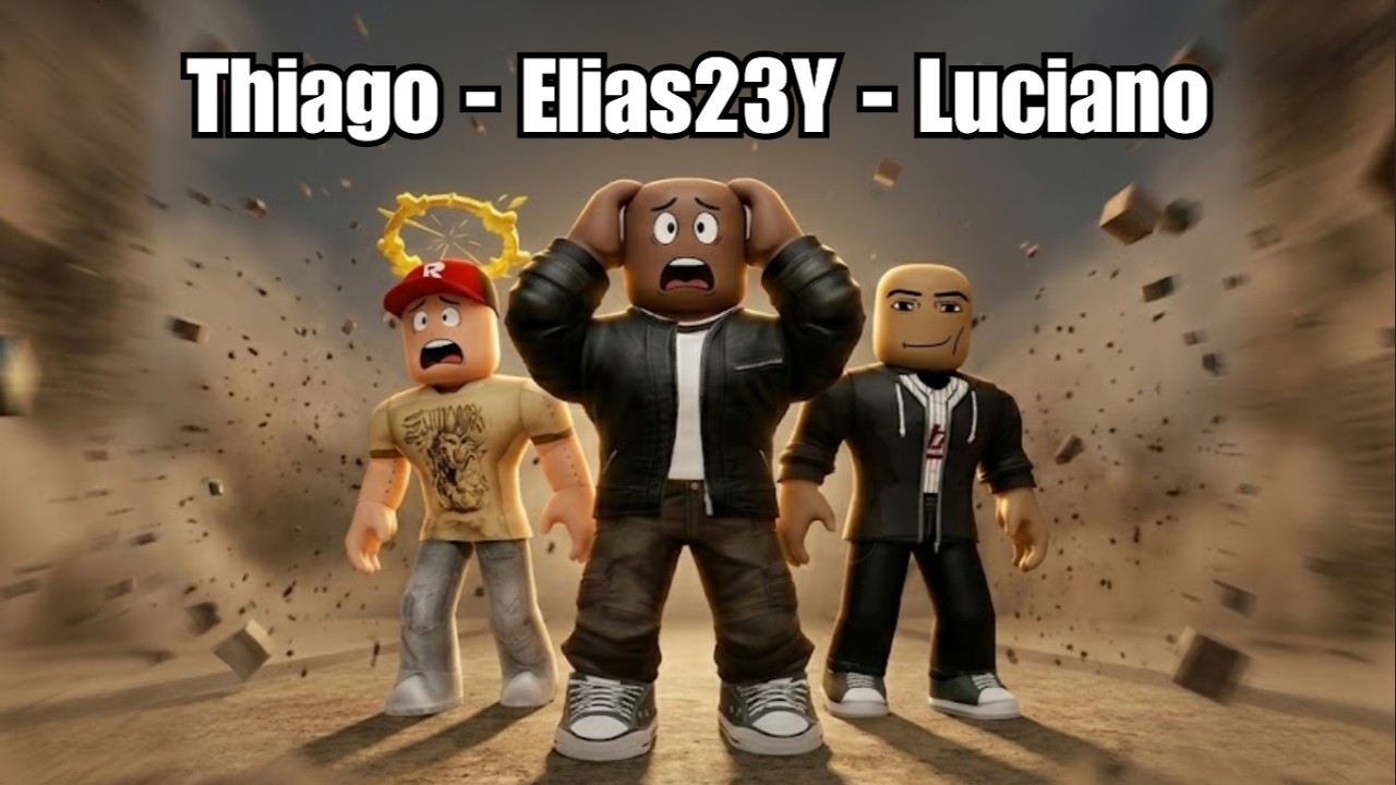 Hubo un SISMO mientras JUGABA ROBLOX || Elias23Y - Lu_Prime22 - Thiago