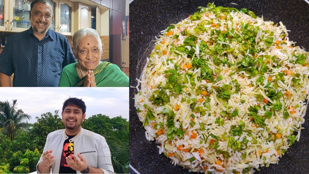 VEG FRIED RICE | No Onion & Garlic | Comfort food | Quick method | ft. Prathap & R.P. Shravan