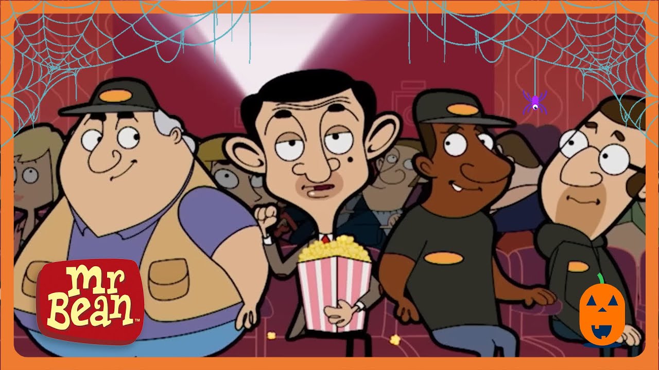 Mr Bean ve una película de terror | Mr Bean | WildBrain Niños