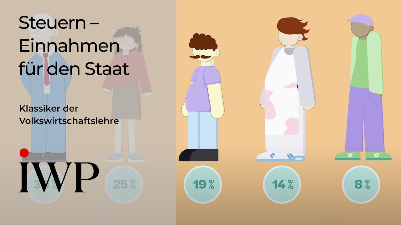 Klassiker der Volkswirtschaftslehre 08: Steuern – Einnahmequelle für die Staatskasse