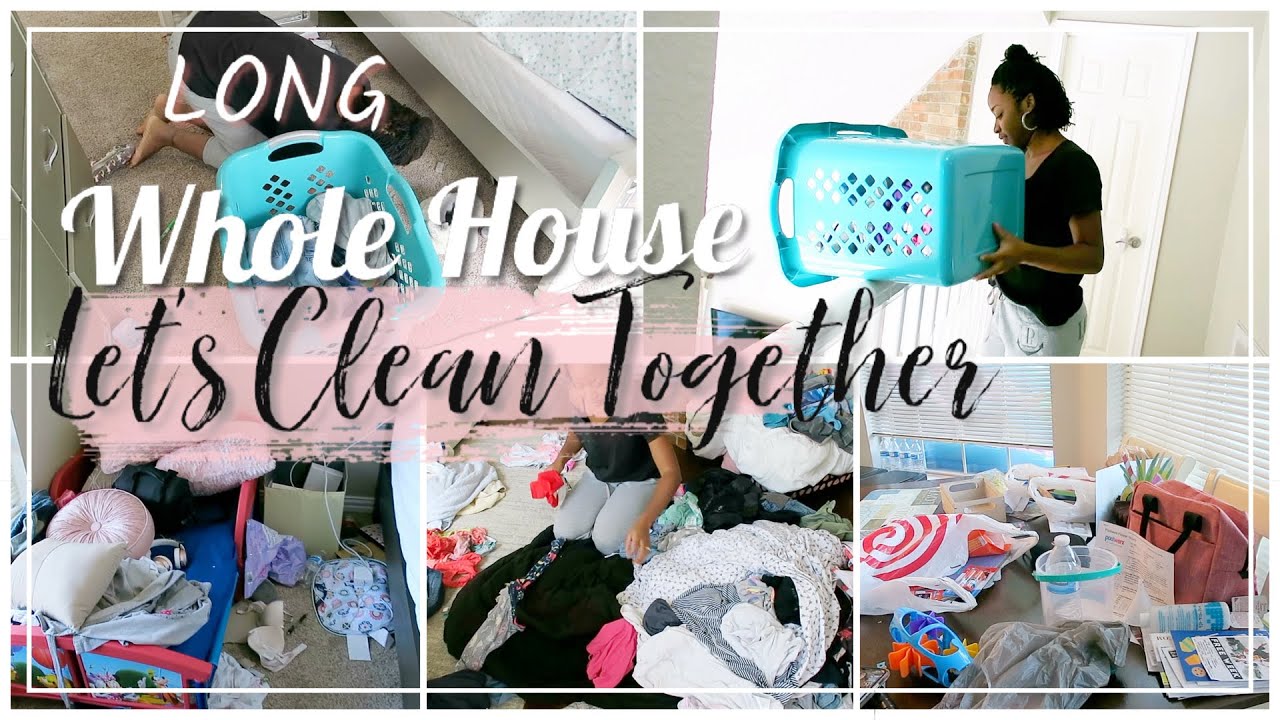 LET'S CLEAN TOGETHER // WHOLE HOUSE // TIME LAPSE CLEANING