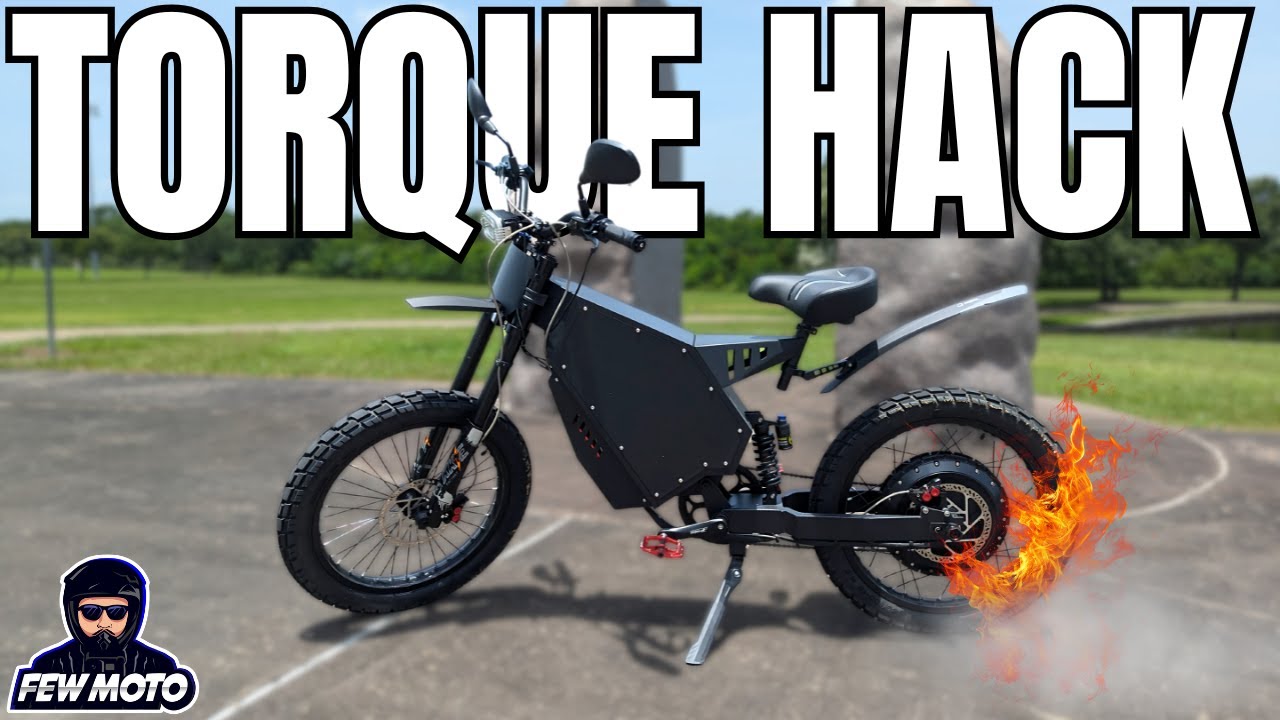 I Unlocked 600 Phase Amps on My Stealth Bomber eBike — MORE Torque!