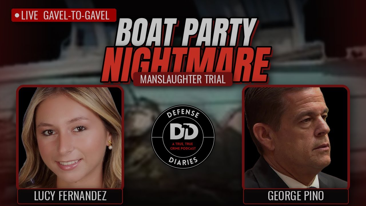 George Pino Trial LIVE With Katt!! --Day 7 of the Boat Crash Death of Lucy Fernandez
