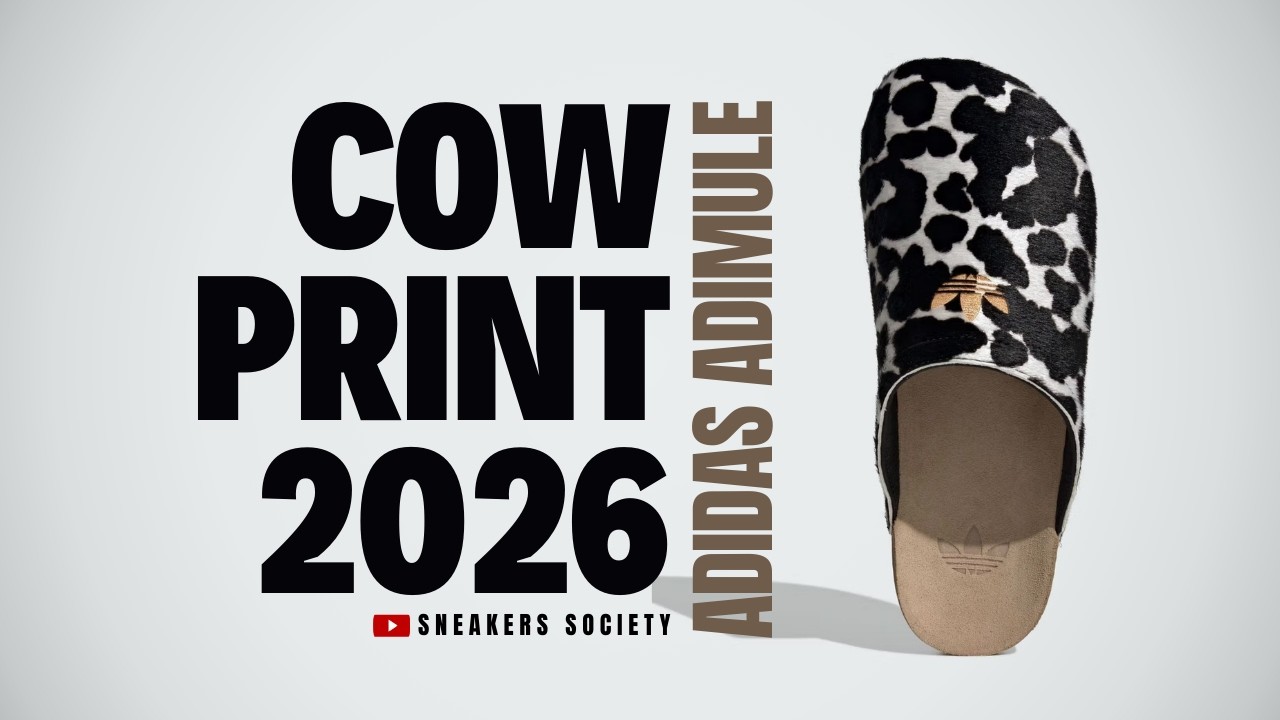 COW PRINT 2026 adidas Adimule | DETAILED LOOK + PRICE