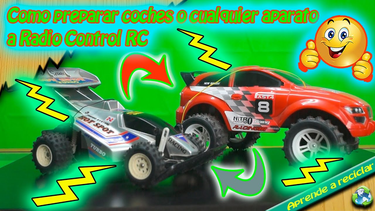 Como preparar coches o cualquier aparato a Radio Control RC