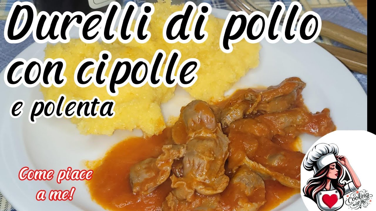 DURELLI DI POLLO CON CIPOLLA (RICETTA DELLA NONNA) 🧅 FACILE e SAPORITA