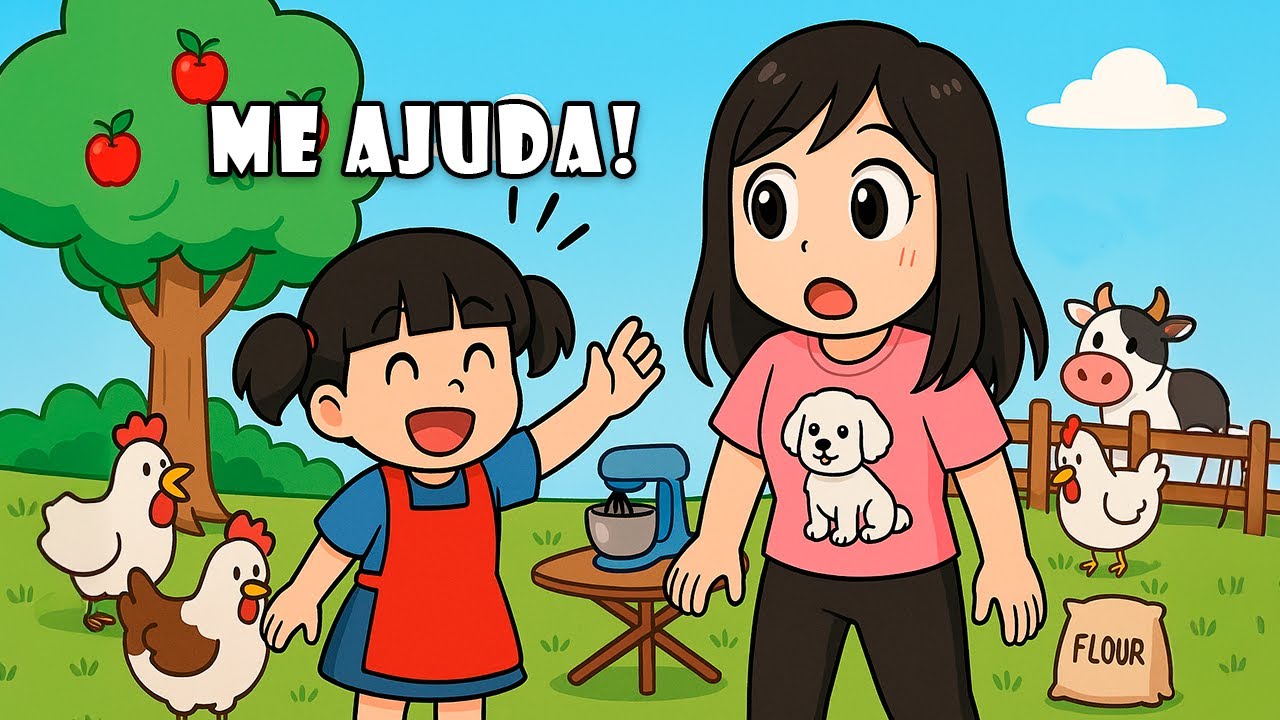 Ajudando Emília a Cuidar Da Sua Fazendinha No Brain Test 2