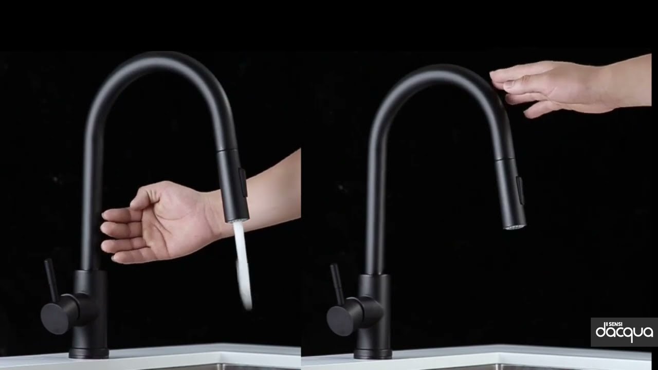 Gu&iacute;a de uso e instalaci&oacute;n Monomando de cocina extensible t&aacute;ctil Sensi Dacqua