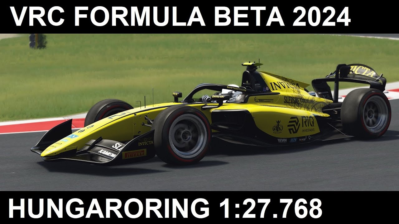 Assetto Corsa: VRC Formula Beta 2024 @ Hungaroring 1:27.768