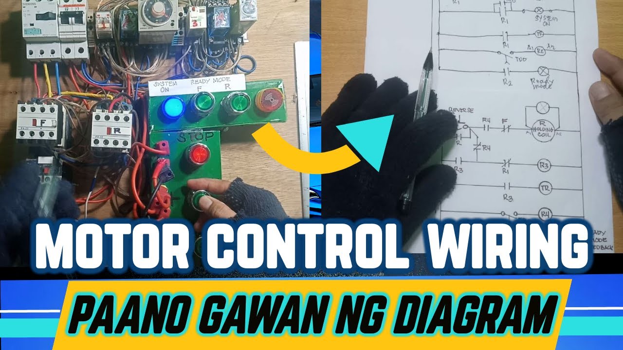 Paano gumawa ng LADDER DIAGRAM MOTOR CONTROL CIRCUIT / Step-by-Step Tutorial. Part2