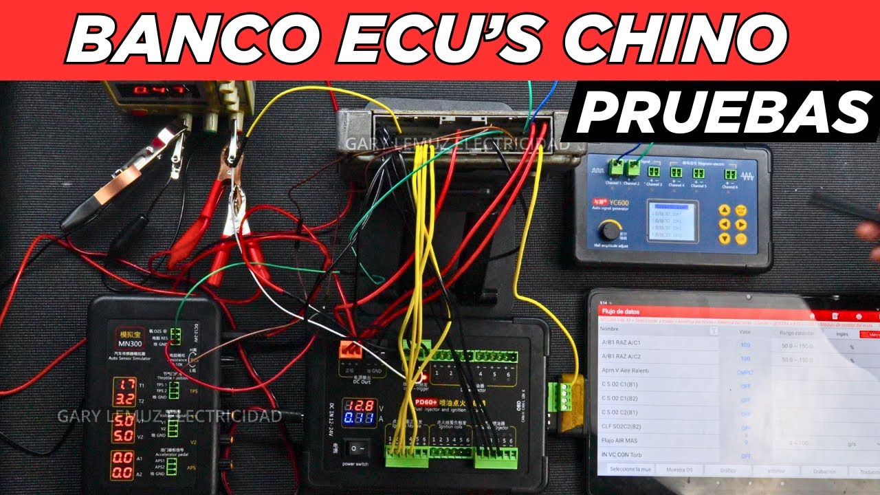 Banco de Pruebas Chinas Barato COMPUTADORAS: Lo Que Nadie Te Cuenta PD60+ MN300 Y YC600