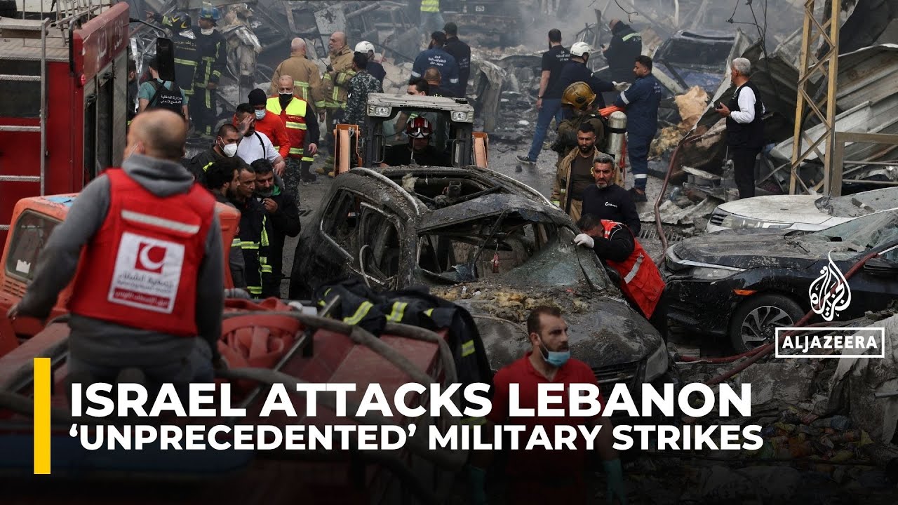 Israel launches &lsquo;unprecedented&rsquo; assault on Lebanon amid US-Iran ceasefire
