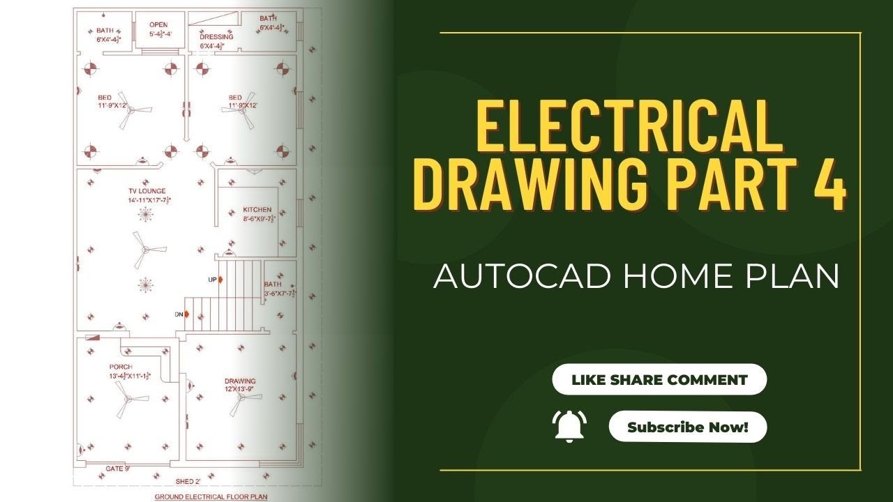 Create a AutoCad Electrical Home drawing Part 4