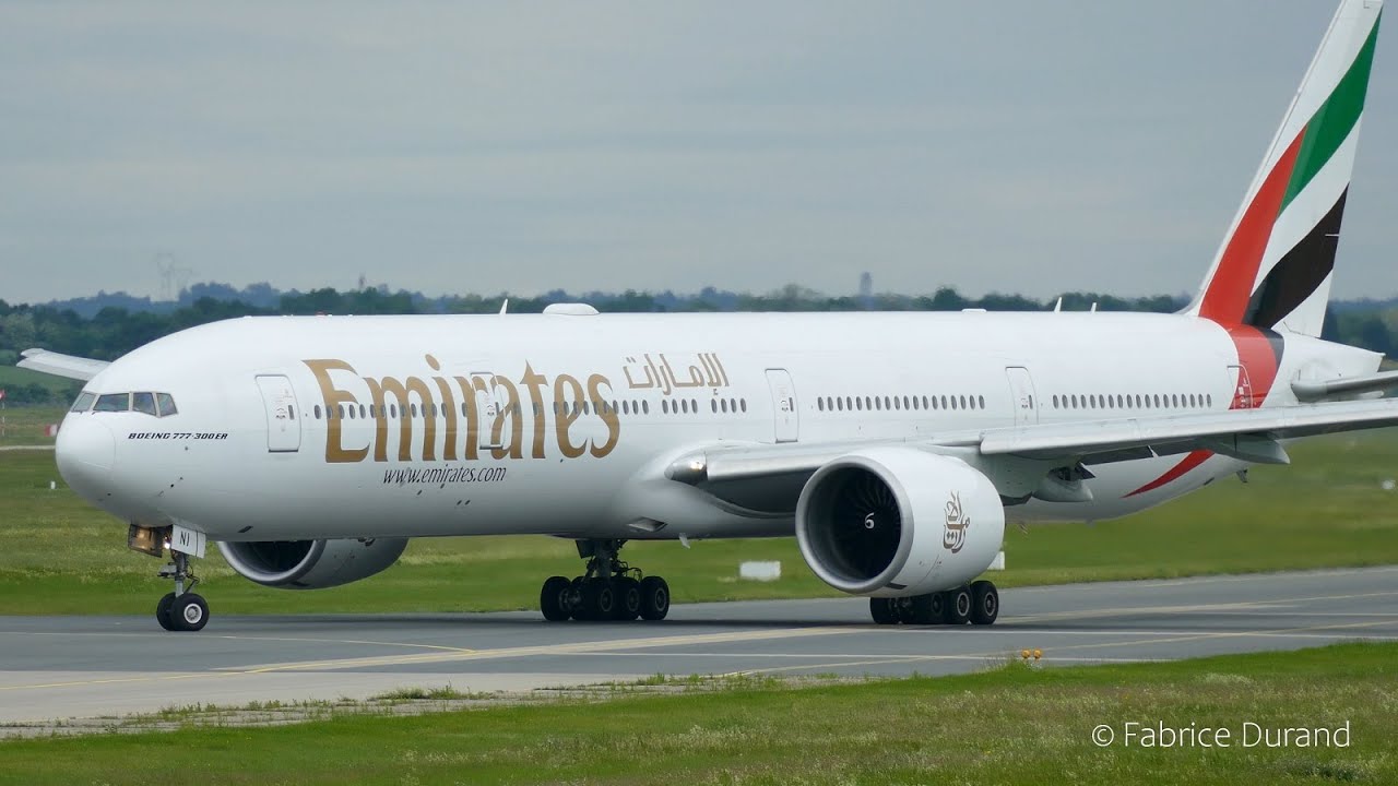A6-ENI - Boeing 777-31H(ER) - Emirates - Lyon Saint-Exupéry Airport [LYS/LFLL]