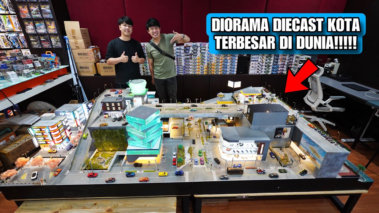 SUPER HIDDEN GEM! TOKO DIECAST TERBESAR DI INDONESIA! ADA DIORAMA KOTANYA JUGA DONG! HARGA TERMURAH!