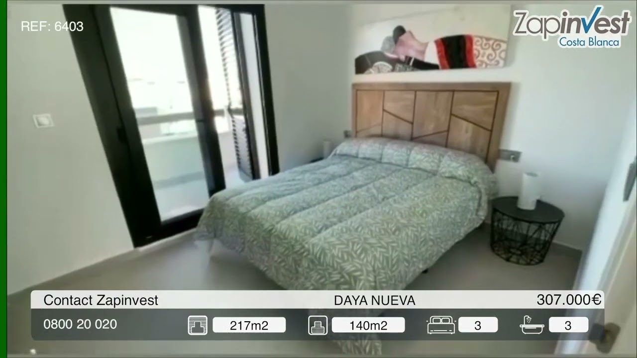 Villa à Daya Nueva - Costa Blanca - Ref:6403