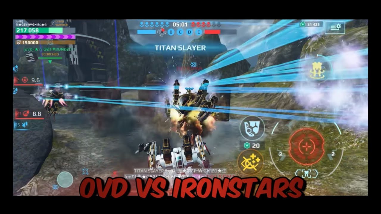 Ovd vs Ironstars | 🔥Top Power Squad Battles 🔥| War Robots