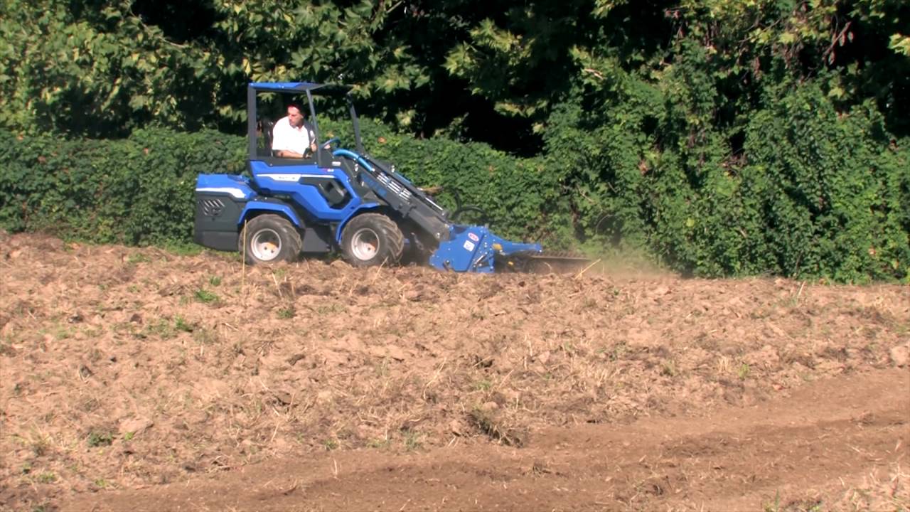 Stone Burier attachment for mini loaders MultiOne