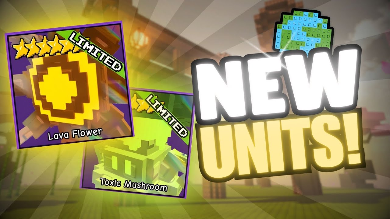 NEW UNITS, NEW FEATURES! Garden Tower Defense 1.36