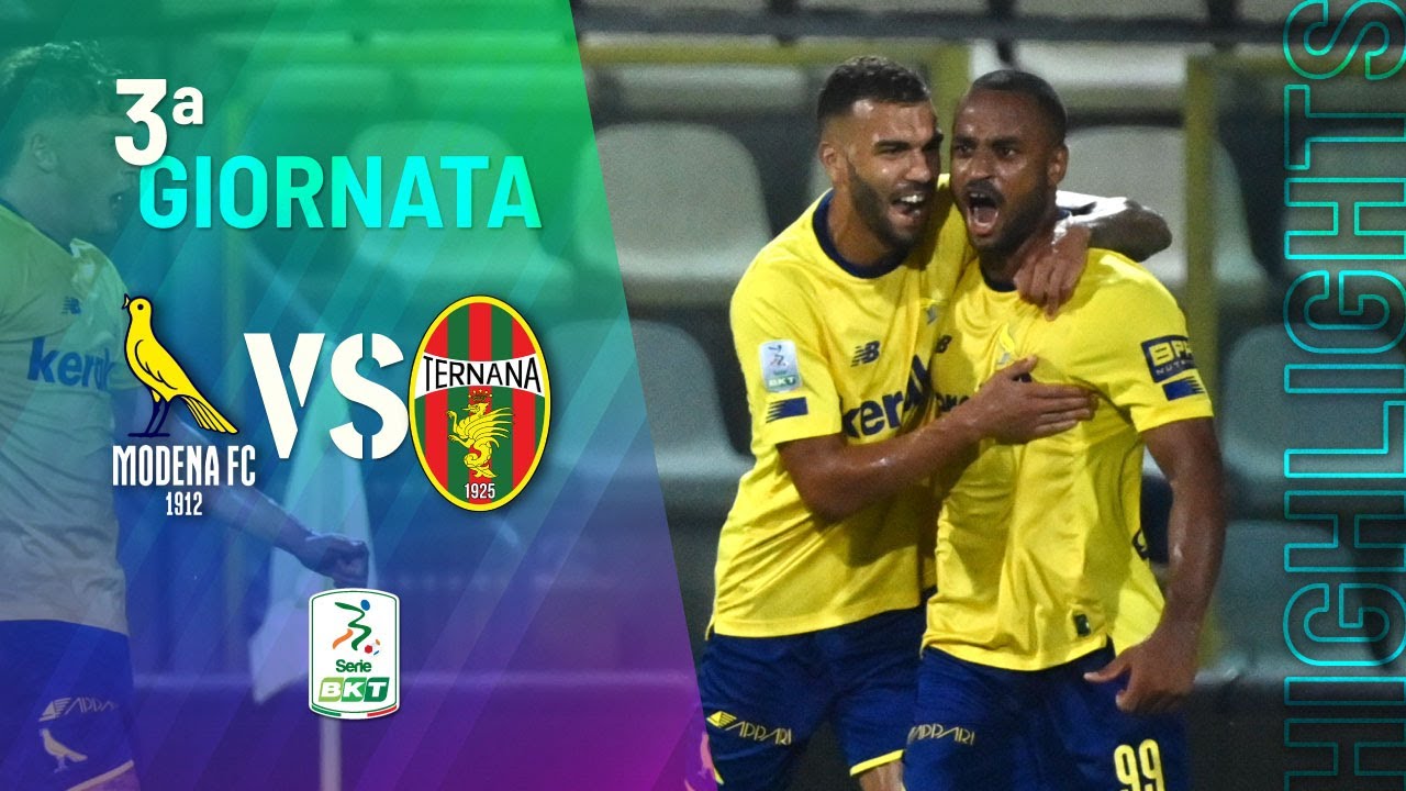 HIGHLIGHTS | Modena vs Ternana (4-1) - SERIE BKT