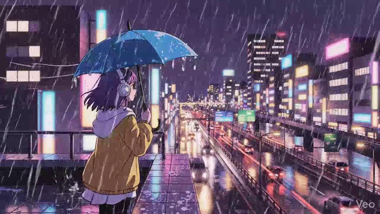 Soft Japanese Rain 🌙 Chill Night Lofi for Study & Sleep | Live Stream by The Japanese Town
