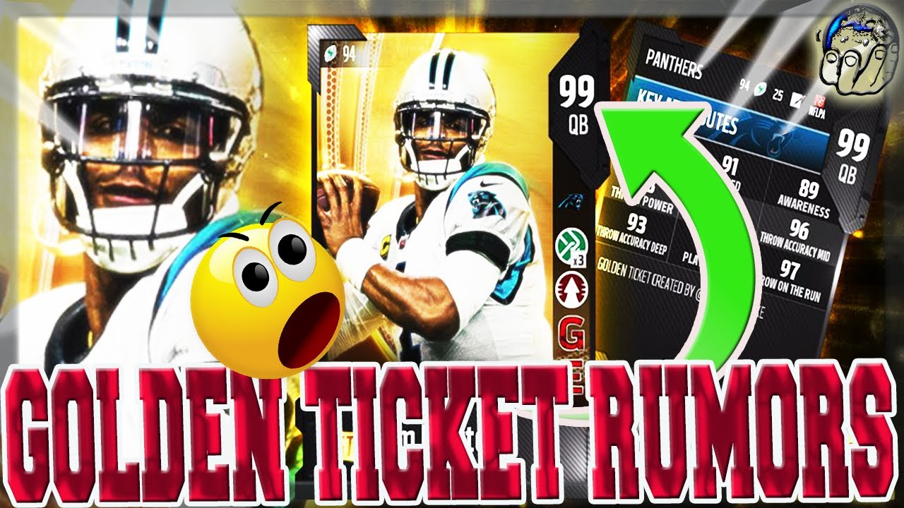 GOLDEN TICKETS CONFIRMED RUMORS GOT ME REAL NERVOUS! HERE'S WHY! Madden 21 Ultimate Team