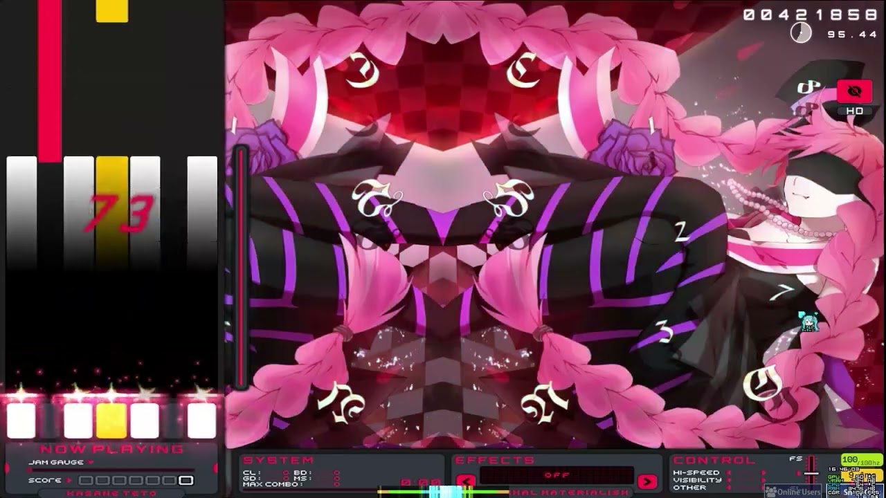 [osu!mania] Team Grimoire - C18H27NO3 (7K Axities) 95.24% 776K