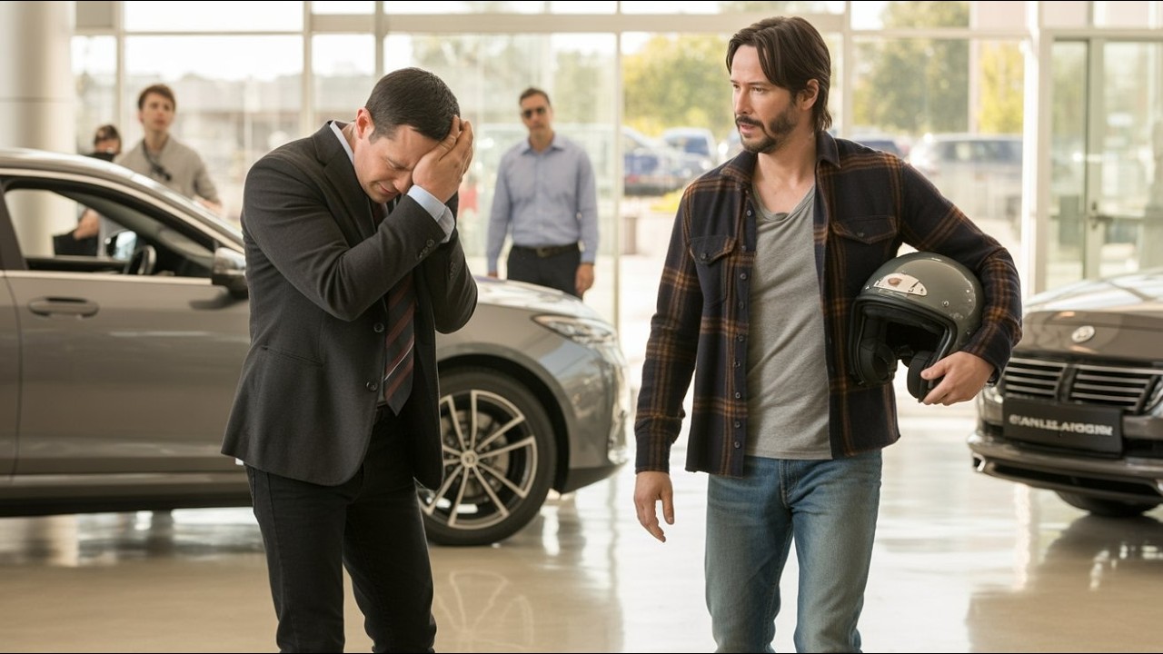 Car Dealer Punches Keanu Reeves — Seconds Later, He Regrets Everything