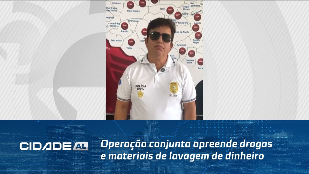 Opera&ccedil;&atilde;o conjunta apreende drogas e materiais de lavagem de dinheiro