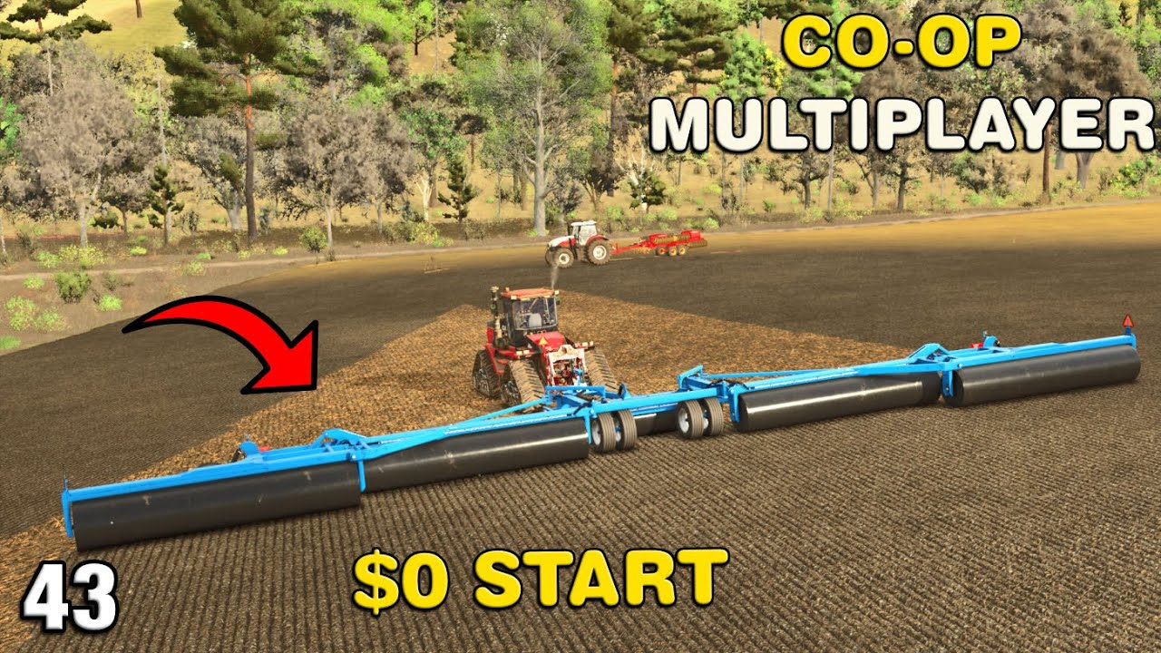 WOW THIS ROLLER WILL MAKE SUCH A DIFFERENCE CO-OP Multiplayer Survival4X FS25 Ep43