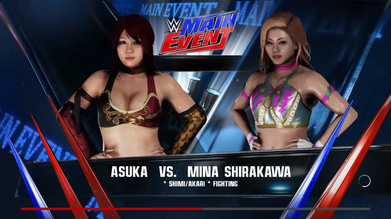 WWE 2K Asuka`s Christmas special for R. Ripley, Y.Sky, Ch.Flair & A. Bliss