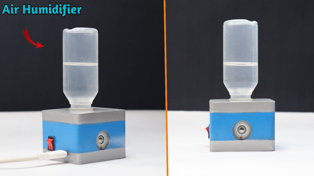 How To Make A Humidifier At Home | How To Make Mist Maker | Air Humidifier | Mist Maker