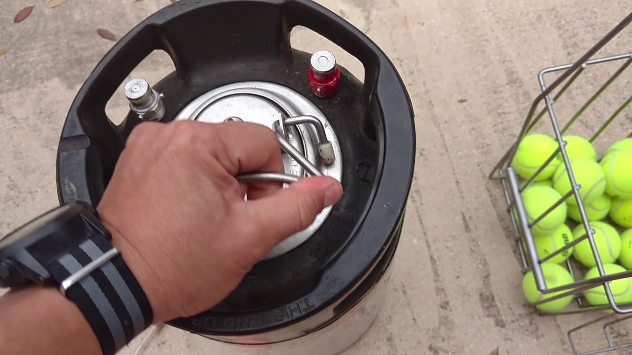 Corny Keg Tennis  Ball Pressurizer