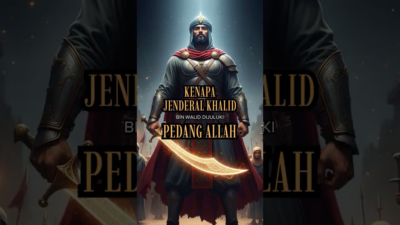 Kenapa Jenderal Khalid bin Walid Dijuluki Pedang Allah #sejarahislam #sejarah