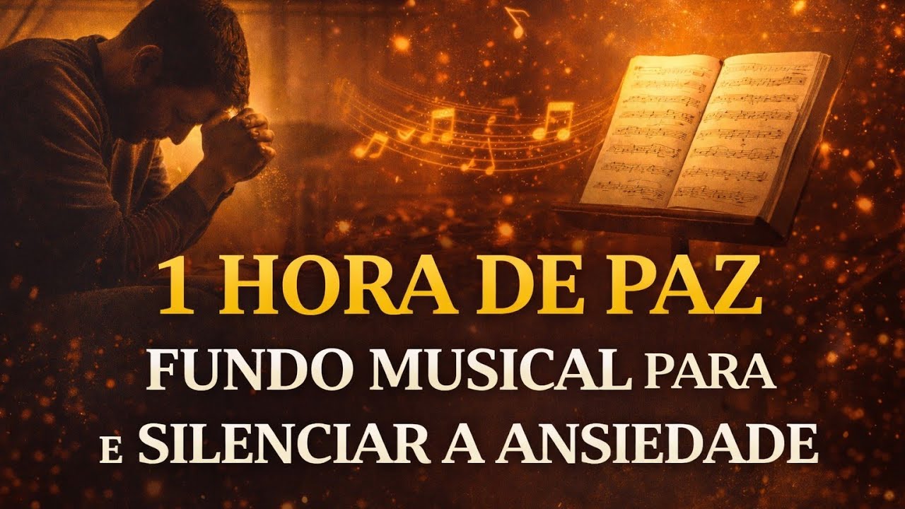 FUNDO MUSICAL CALMARIA, A PAZ PARA SEU LAZ🕊️ | Oração, Pregação, Meditação e Devocional Diário