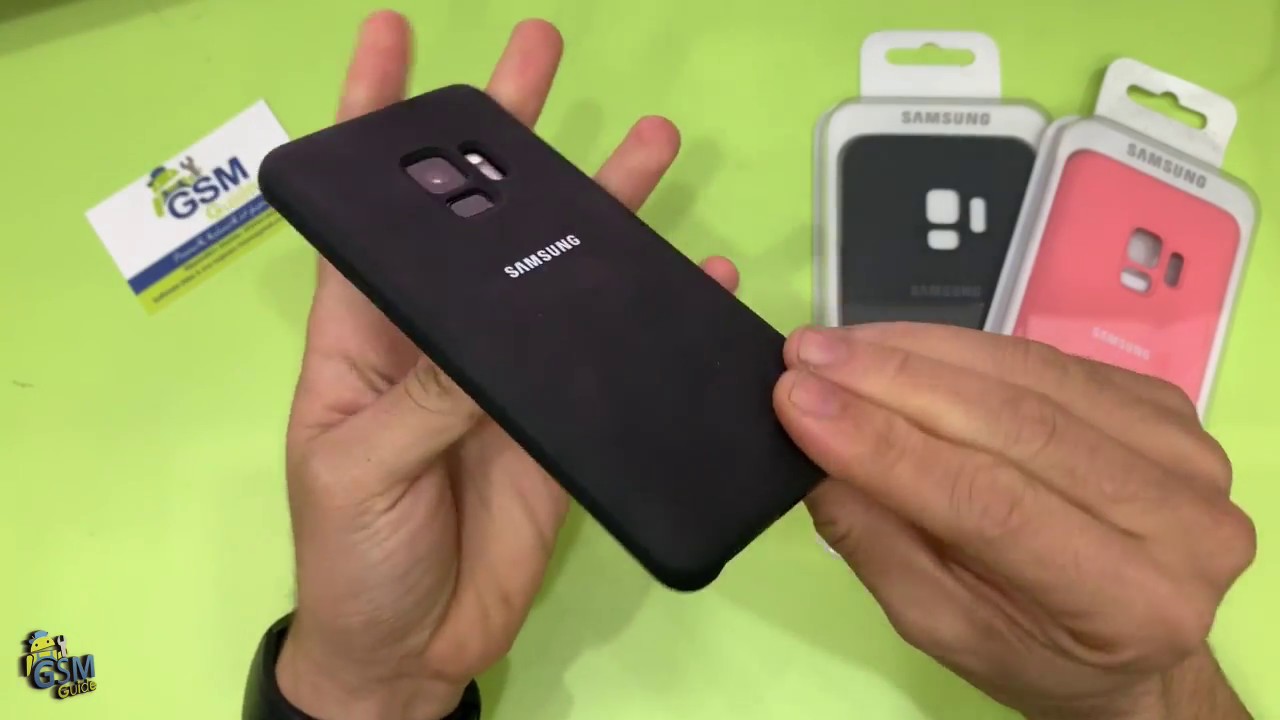 Official Case Samsung S9 S9 plus Silicone Original Unboxing -Gsm Guide