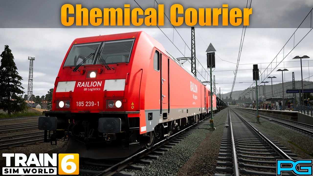 Train Sim World 6 | Ludwigsbahn: Mannheim - Kaiserslautern | Chemical Courier Scenario | BR 185.2